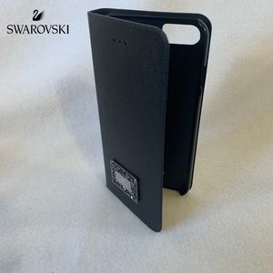 Swarovski iPhone 7 Jeweled Case NWT only unsealed for photo 2 sided clamshell